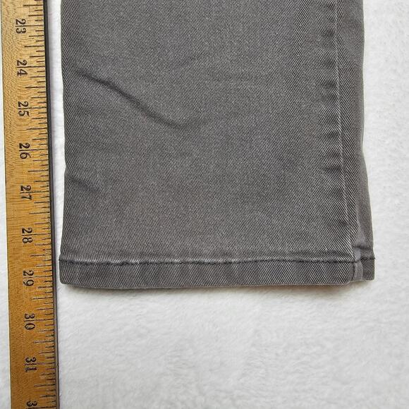 Gloria Vanderbilt Amanda Jeans Size 14 Grey Classic High Rise Stretch Straight - Picture 6 of 10